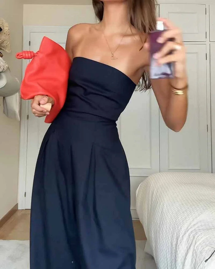 Celeste™ | Elegant Off-Shoulder Jumpsuit