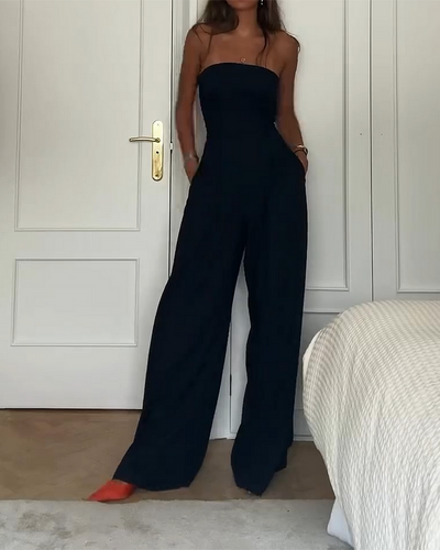 Celeste™ | Elegant Off-Shoulder Jumpsuit