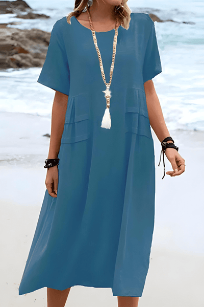 Aria™ - Summer Linen Dress